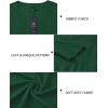 imageArachampampCloz Womens Soft V Neck Long Sleeve Casual Loose Fit Sweater TopsGreen
