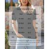 imageArachampampCloz Womens Wool Blend Summer Tops Lightweight Business Casual BlousesCableblack02