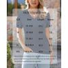 imageArachampampCloz Womens Wool Blend Summer Tops Lightweight Business Casual BlousesCabledusty Blue