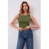 imageArachampampCloz Womens Non See Through Summer Business Casual Tanks 2025Grass Green