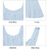 imageArachampampCloz Womens 2025 Summer Dresses Knitted Sleeveless Spring Casual Flowy A Line Beach Vacation Mini SundressLight Blue