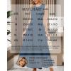 imageArachampampCloz Womens Summer Maxi Dress 2025 Crew Neck Sleeveless Knitted Church Work Business Casual Outfits Long DressesNavy