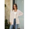 imageArachampampCloz Womens Lightweight Cardigan Sweater Fashion Long Sleeve Summer Casual Outfits with Pocket Cozy CloudsApricot