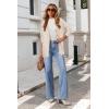 imageArachampampCloz Womens Lightweight Cardigan Sweater Fashion Long Sleeve Summer Casual Outfits with Pocket Cozy CloudsApricot