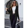 imageArachampampCloz Womens Lightweight Cardigan Sweater Fashion Long Sleeve Summer Casual Outfits with Pocket Cozy CloudsBlack