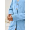 imageArachampampCloz Womens Lightweight Cardigan Sweater Fashion Long Sleeve Summer Casual Outfits with Pocket Cozy CloudsBlue