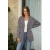 imageArachampampCloz Womens Lightweight Cardigan Sweater Fashion Long Sleeve Summer Casual Outfits with Pocket Cozy CloudsGrey