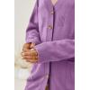 imageArachampampCloz Womens Lightweight Cardigan Sweater Fashion Long Sleeve Summer Casual Outfits with Pocket Cozy CloudsGrey Purple