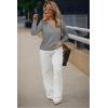 imageArachampampCloz Womens Soft Cropped Cardigan Casual Lightweight Shrug Sweater TopsGray