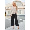 imageArachampampCloz Womens Wool Blend Lightweight Summer Business Casual Cardigan SweatersApricot