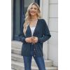 imageArachampampCloz Womens Wool Blend Lightweight Summer Business Casual Cardigan SweatersArmy Blue