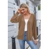 imageArachampampCloz Womens Wool Blend Lightweight Summer Business Casual Cardigan SweatersCamel