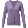 imageArachampampCloz Womens Wool Blend Lightweight Summer Business Casual Cardigan SweatersElegant Purple