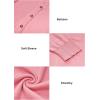 imageArachampampCloz Womens Wool Blend Lightweight Summer Business Casual Cardigan SweatersPink