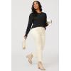 imageArachampampCloz Womens Soft Knit Sweater Fall Dressy Casual Pullover TopsAblack