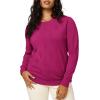 imageArachampampCloz Womens Soft Knit Sweater Fall Dressy Casual Pullover TopsAdark Rose