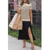 imageArachampampCloz Womens Wool Blend Business Casual Loose Fit Summer Sweaters OutfitsApricotblack