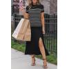 imageArachampampCloz Womens Wool Blend Business Casual Loose Fit Summer Sweaters OutfitsBlackwhite