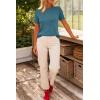 imageArachampampCloz Womens Wool Blend Business Casual Loose Fit Summer Sweaters OutfitsBlue Green