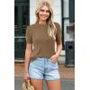 imageArachampampCloz Womens Wool Blend Business Casual Loose Fit Summer Sweaters OutfitsCamel
