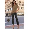 imageArachampampCloz Womens Wool Blend Business Casual Loose Fit Summer Sweaters OutfitsCamel