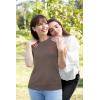 imageArachampampCloz Womens Wool Blend Business Casual Loose Fit Summer Sweaters OutfitsCoffee5119