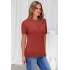 imageArachampampCloz Womens Wool Blend Business Casual Loose Fit Summer Sweaters OutfitsDeep Red