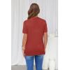 imageArachampampCloz Womens Wool Blend Business Casual Loose Fit Summer Sweaters OutfitsDeep Red