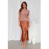 imageArachampampCloz Womens Wool Blend Business Casual Loose Fit Summer Sweaters OutfitsDusky Pink