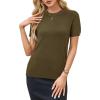 imageArachampampCloz Womens Wool Blend Business Casual Loose Fit Summer Sweaters OutfitsGolden Brown