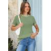 imageArachampampCloz Womens Wool Blend Business Casual Loose Fit Summer Sweaters OutfitsLight Green5132