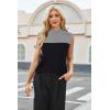 imageArachampampCloz Women 2025 Wool Blended Mock Neck Sleeveless Sweater Vest Summer Business Office Knit Spring Trendy TopsBlack5064