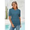 imageArachampampCloz Womens Cotton Blend Breathable Crochet Summer Tops 2025King Blue