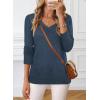 imageArachampampCloz Womens Wool Blend Fall Sweaters Business Casual OutfitsBdark Blue