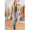 imageArachampampCloz Womens Wool Blend Fall Sweaters Business Casual OutfitsHeather Brown