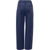 imageArachampampCloz 2025 Womens Stretch Wrinkle Free Wide Leg Trousers Casual High Elastic Waisted Loose Palazzo Pants with PocketsDark Blue