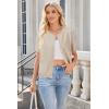 imageArachampampCloz Womens Soft Summer Business Casual Cardigan Sweaters 2025Apricot