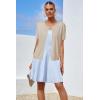 imageArachampampCloz Womens Soft Summer Business Casual Cardigan Sweaters 2025Apricot