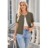 imageArachampampCloz Womens Soft Summer Business Casual Cardigan Sweaters 2025Coffee
