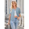 imageArachampampCloz Womens Soft Summer Business Casual Cardigan Sweaters 2025Shadow Blue