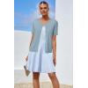 imageArachampampCloz Womens Soft Summer Business Casual Cardigan Sweaters 2025Shadow Blue
