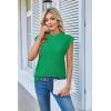 imageArachampampCloz Womens Spring Sweater Vest 2025 Cap Sleeve Crew Neck Casual Tops Cable Knit Crochet Loose Fit Summer OutfitsGrass Green