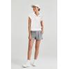 imageArachampampCloz Womens Summer Cap Sleeve Sweater Vest 2025 Spring Casual Quarter Zip Hollow Out Crochet Polo V Neck TopsOffwhite