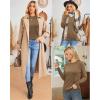 imageArachampampCloz Womens Wool Blend Classic Crew Neck Casual Fall SweatersAcamel