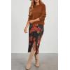 imageArachampampCloz Womens Wool Blend Classic Crew Neck Casual Fall SweatersAcaramel