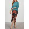 imageArachampampCloz Womens Wool Blend Classic Crew Neck Casual Fall SweatersAlake Blue