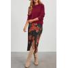 imageArachampampCloz Womens Wool Blend Classic Crew Neck Casual Fall SweatersAred