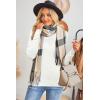 imageArachampampCloz Womens Wool Blend Classic Crew Neck Casual Fall SweatersAwhite