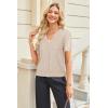 imageArachampampCloz Womens Wool Blend Summer Business Casual Cardigan Sweaters 2025Apricot
