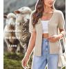 imageArachampampCloz Womens Wool Blend Summer Business Casual Cardigan Sweaters 2025Apricot